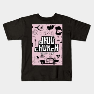 DRUG CHURCH BAND Kids T-Shirt